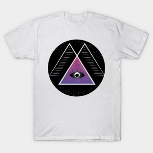 Third Eye One Triangle | Spirituality artbyergate T-Shirt